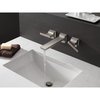 Delta Pivotal: Two Handle Wall Mount Bathroom Faucet Trim T3599LF-SS-PR-WL